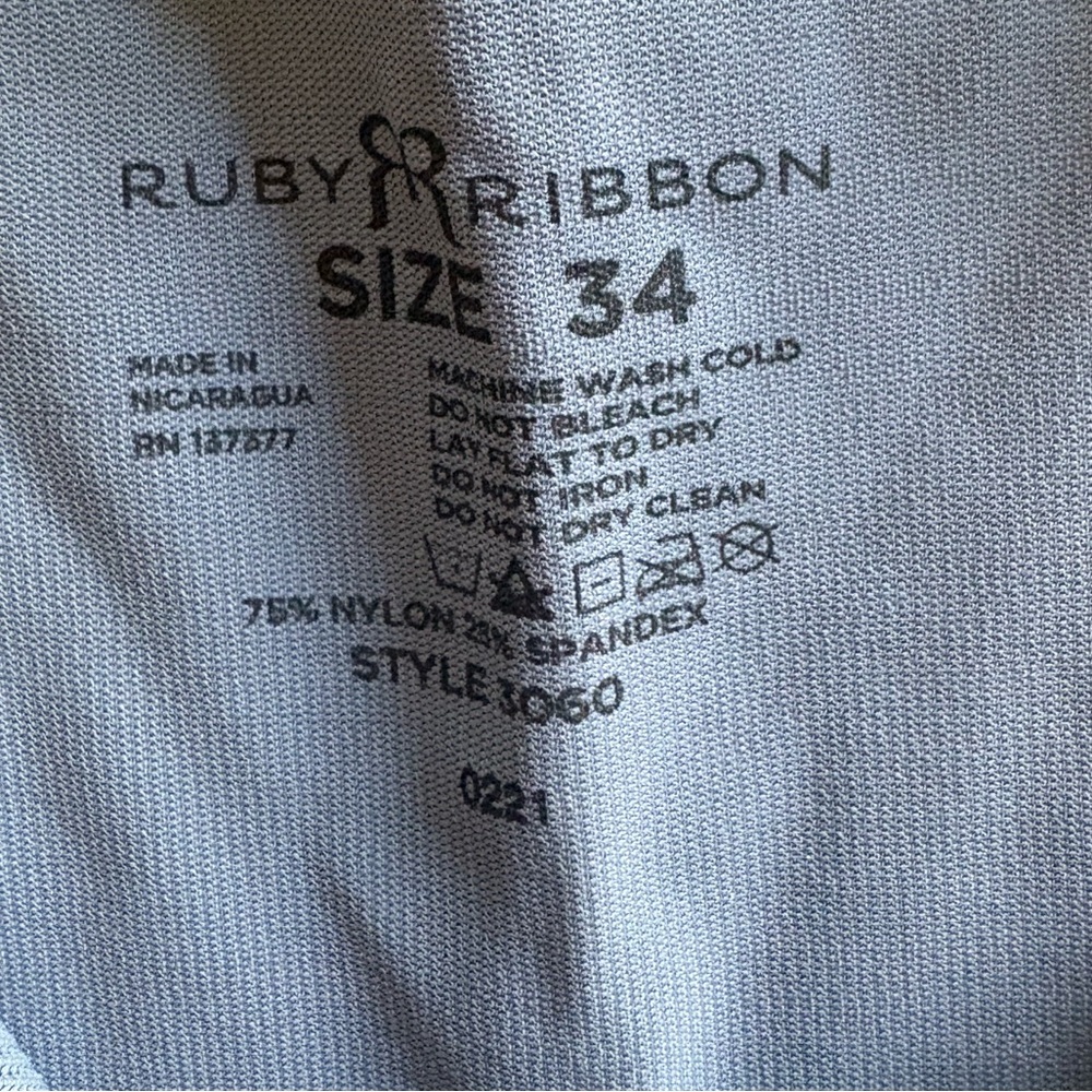 Ruby Ribbon Athena Demiette Lightweight Bra - Picture 3 of 5